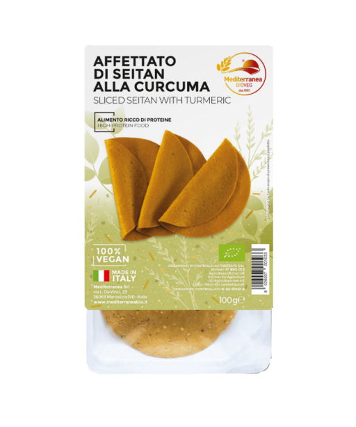 Affettato di seitan curcuma