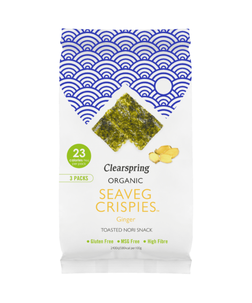 Snack - alghe nori crisp allo zenzero