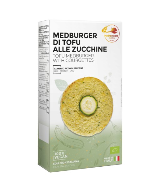 Medburger di tofu alle zucchine