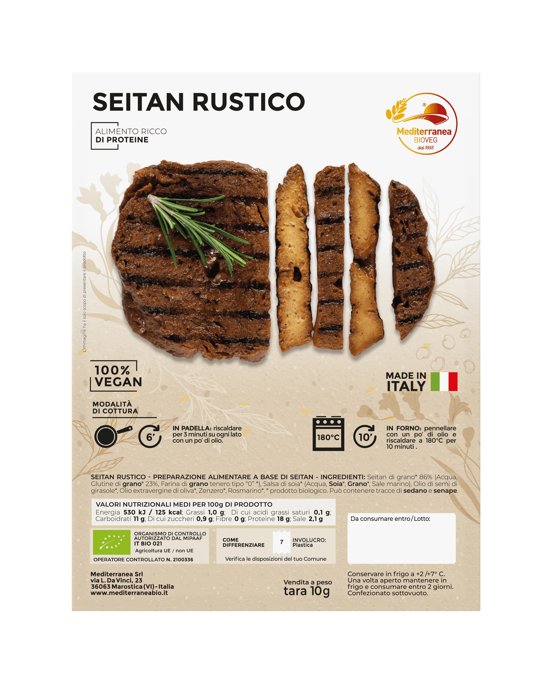 Seitan rustico