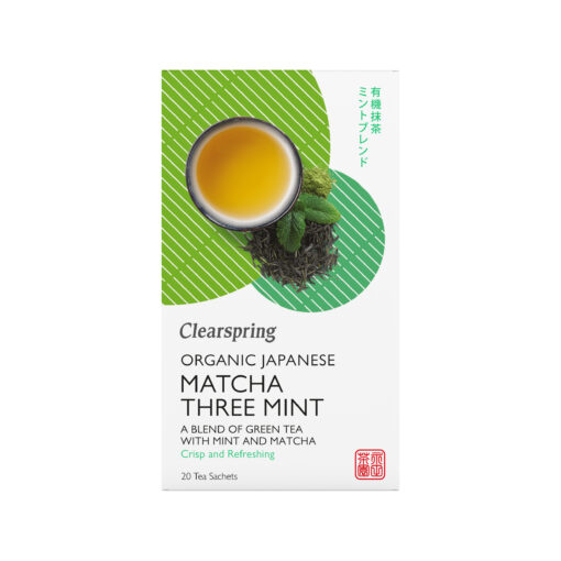 Tè verde sencha al matcha e menta