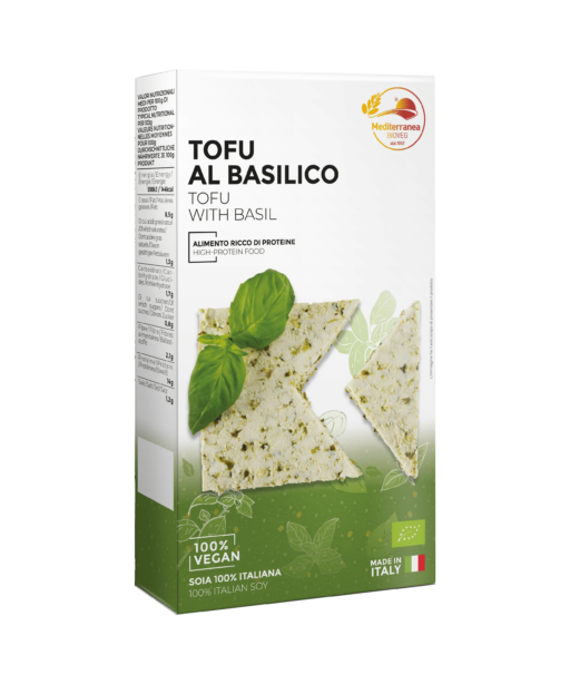 Tofu al basilico