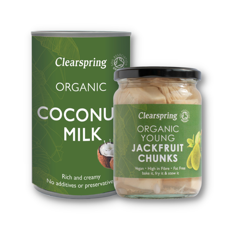Prodotti a base di cocco e jackfruit